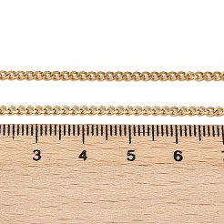 Ожерелья-цепочки в стиле унисекс в стиле кэжуал из нержавеющей стали 304 STAS-O037-16G