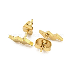 Boucles d'oreilles à tige en acier inoxydable 304&nbsp;EJEW-G384-02E