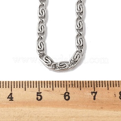 Устойчивые к потускнению ожерелья из нержавеющей стали 304 lumachina NJEW-P226-08P-01