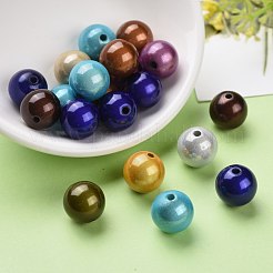 Лакированные бусины из акрила  PB9287