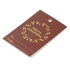 Прямоугольные бумажные подарочные бирки&nbsp;CDIS-F008-01C