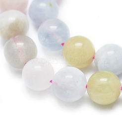 Натура Морганит бисер пряди&nbsp;G-D0001-03-6mm