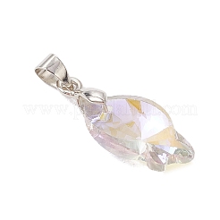 5 шт. подвески из латуни и стекла PALLOY-JF03365