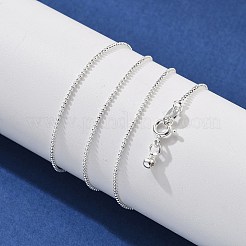 1 мм латунная шариковая цепочка регулируемые слайдеры ожерелья KK-K398-28S