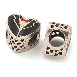 925 бусины из стерлингового серебра в форме европейского костюма FIND-NH0001-10P