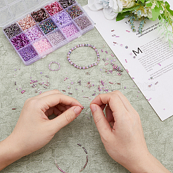 15 стиль стеклянных бусин SEED-FH0001-13