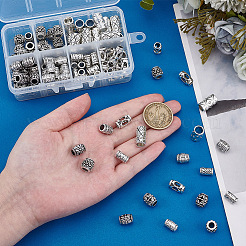 Европейские сплавочные бусины тибетского стиля  TIBE-PH0005-04