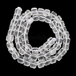 Brins de perles de cristal de roche en cristal de quartz naturel&nbsp;GG-CBA4808-B03-03