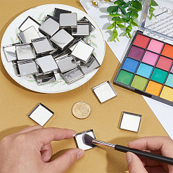 50 шт. оправы для кабошонов из нержавеющей стали&nbsp;STAS-SP0001-99