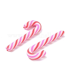 Рождественские бусины из полимерной глины ручной работы&nbsp;CLAY-P005-04