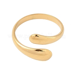 Открытое кольцо-манжета из нержавеющей стали 304 с ионным покрытием (IP) для женщин STAS-S125-12G