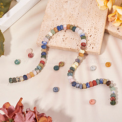 1 нить бусин из натурального смешанного камня&nbsp;G-TA0002-81A