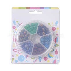 Conjunto de cuentas de piedra mezclada natural&nbsp;G-JP0001-24