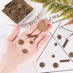 Подвески сплава тибетского стиля / соединения PALLOY-PH0005-89