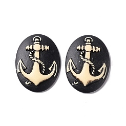 Cammei di halloween cabochon in resina opaca&nbsp;RESI-C017-01J