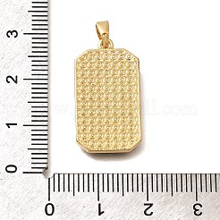 Латунные эмалевые подвески с картами таро KK-R212-02G-05