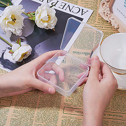 Прозрачные пластиковые бусины CON-BC0004-62