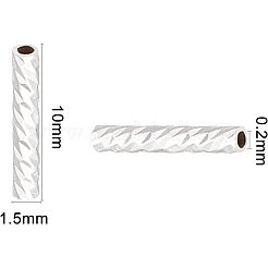 Стойки обшивки бисером латунной трубки&nbsp;KK-FH0001-19