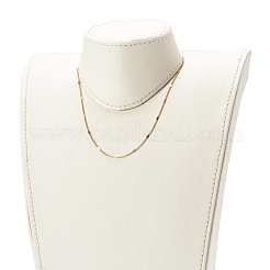 Цепочки-цепочки Figaro из нержавеющей стали 304 NJEW-JN03487-02