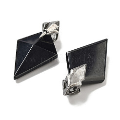 Природные подвески обсидиана&nbsp;G-K338-10AS-08