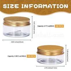 16 шт. 2 стиля пластиковых бутылок для домашних животных CON-SZ0001-12