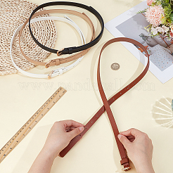 4 ceinture en cuir PU bicolore&nbsp;AJEW-WH20816-276AG-01