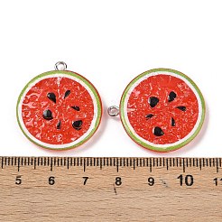 Подвески из непрозрачной смолы с фруктовой тематикой RESI-F061-02E