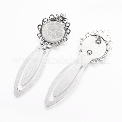 Тибетском стиле сеттинги закладки кабошон&nbsp;X-TIBE-S169-AS-NR