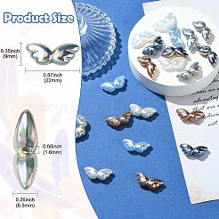 Акриловые имитация жемчужные бусы OACR-CJC0001-26