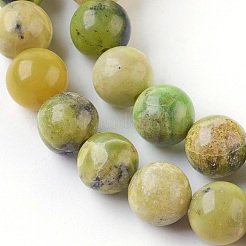 Природные серпантину нитей бисера G-G767-04-8mm