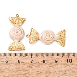304 Edelstahl-Emaille-Anhänger&nbsp;SA-CBAD609-05G-02