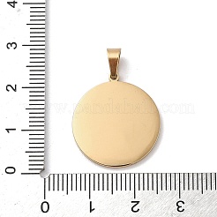 304ステンレスペンダント  エナメル  ゴールドカラー  目と象の付いたフラットラウンド  ライトスカイブルー  22x19.5x1.5mm  穴：5.5x3mm&nbsp;STAS-F306-06G