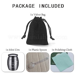 Урна для кремации из нержавеющей стали&nbsp;AJEW-CN0001-89A