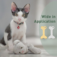 40 шт. 2-х цветные подвески из нержавеющей стали 304 STAS-DC0012-66