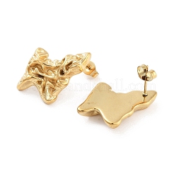 Серьги-гвоздики из хирургической нержавеющей стали 316 для женщин&nbsp;LS-STAS-M062-02G-A