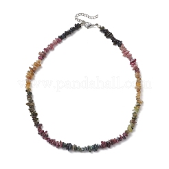 Натуральные разноцветные бусы из турмалина&nbsp;NJEW-JN05802