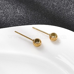 Фурнитура для сережек-гвоздиков из нержавеющей стали 304 STAS-K306-72G