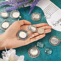 Набор для изготовления кулона с пустым куполом своими руками&nbsp;DIY-TA0005-18