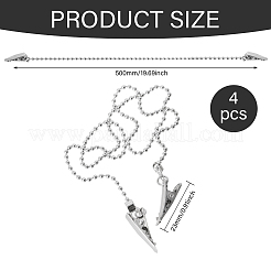 Clip per tovaglioli in ferro&nbsp;AJEW-CA00011