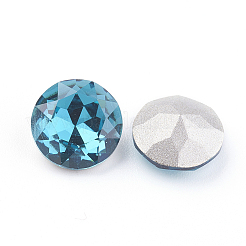 Spitze Rückseite u. Rückseite überzogene k9 Glasrhinestone Cabochons&nbsp;RGLA-J012-10mm-379