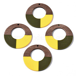 Подвески из смолы и ореха&nbsp;RESI-S389-067A