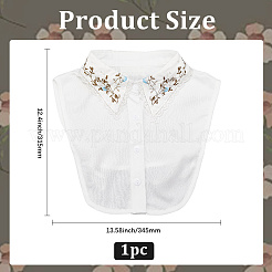 Съемные воротники из полиэстера AJEW-WH20816-028