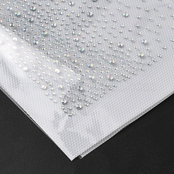Feuilles de vinyle de transfert HTV en strass de verre&nbsp;DIY-GF0013-57B-01