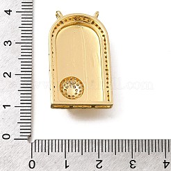 Латунные микро проложить кубического циркония подвески&nbsp;KK-Z125-23B-G