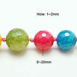 Естественно треск агат постепенные бисер пряди&nbsp;G-D057-1