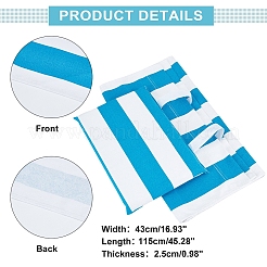 Чехол для шезлонга на пляже из холщовой ткани с подушками AJEW-WH0342-54B