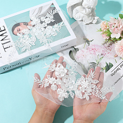 Аксессуары для вышивки цветочной марлей и блестками&nbsp;DIY-WH20081-002A