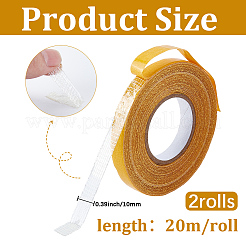 2 Rolle Stoffklebeband&nbsp;AJEW-GF0015-19