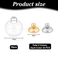 Поделки кулон материалы&nbsp;DIY-PH0020-06-18mm