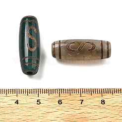 Тибетского стиля бусы дзи&nbsp;TDZI-E004-33